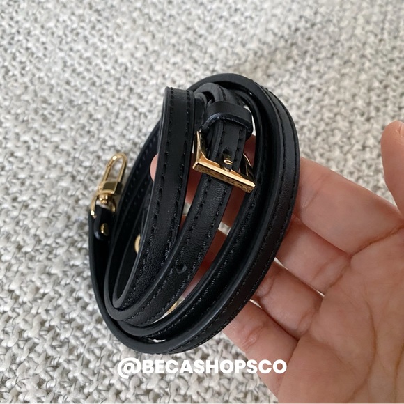 Black Leather Strap Replacement - Picture 2 of 7